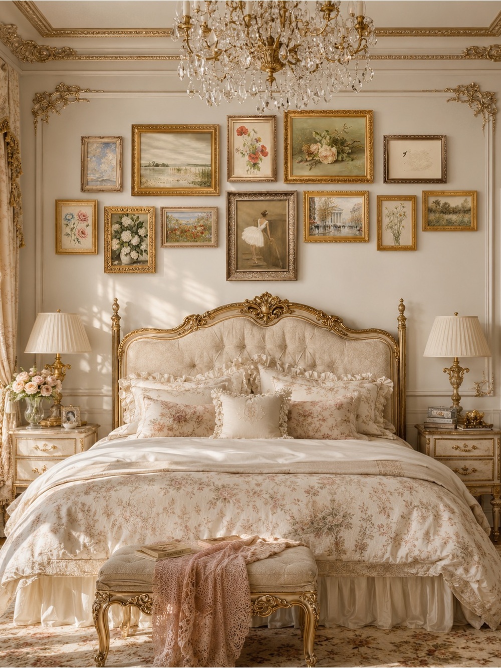 Pick 8  | English Manor Botanical™ Gallery Wall Art | French Country | Coquette
